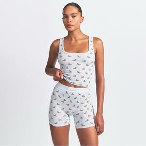 SKIMS Cotton Rib Tank 3-Pack + Cotton Rib Boxer 3-Pack Set